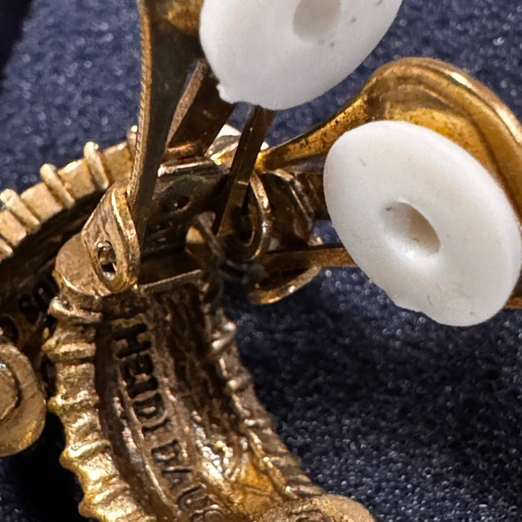 Heidi Daus Hoop Clip - On Fashion Earrings X2 - Picture 4 of 8